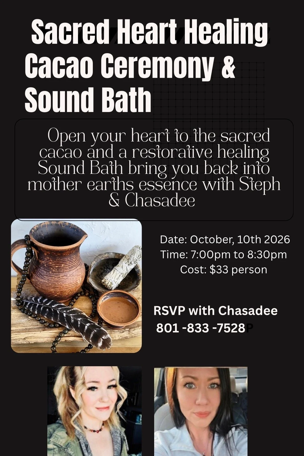 Sacred Heart Healing Cacao Ceremony & Sound Bath