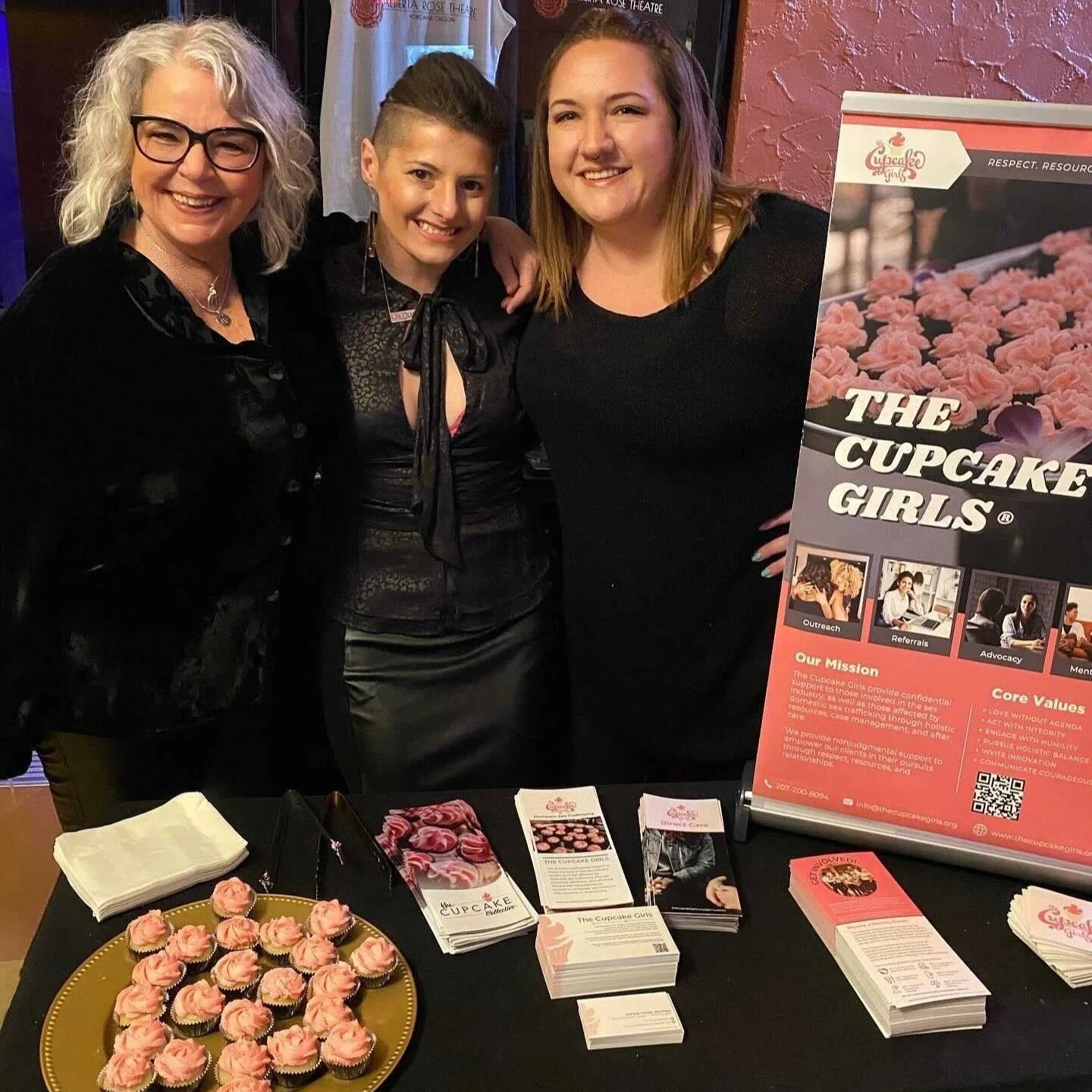 The Cupcake Girls at an event