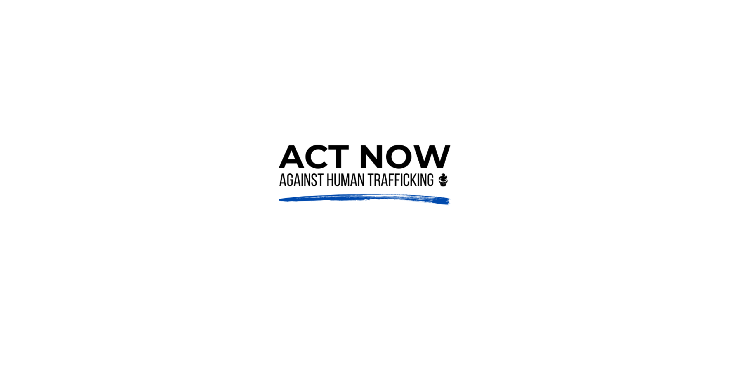 Act Now against human trafficking logo