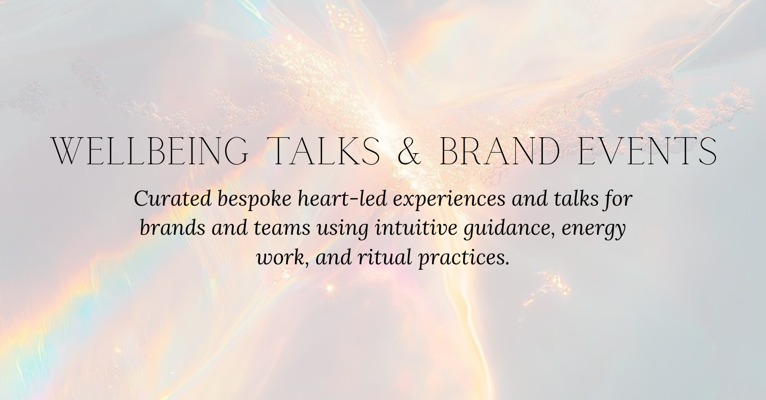 Wellbeing and wellness talks, workshops and events curated for brands, PR and teams