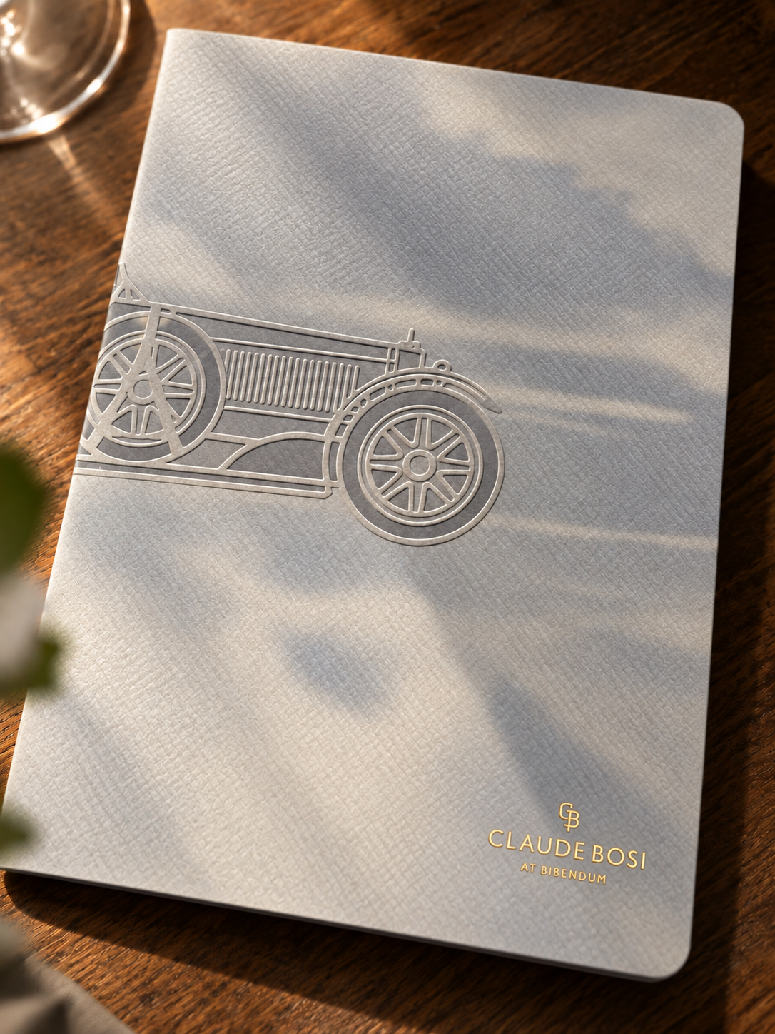 Claude Bosi menu redesign