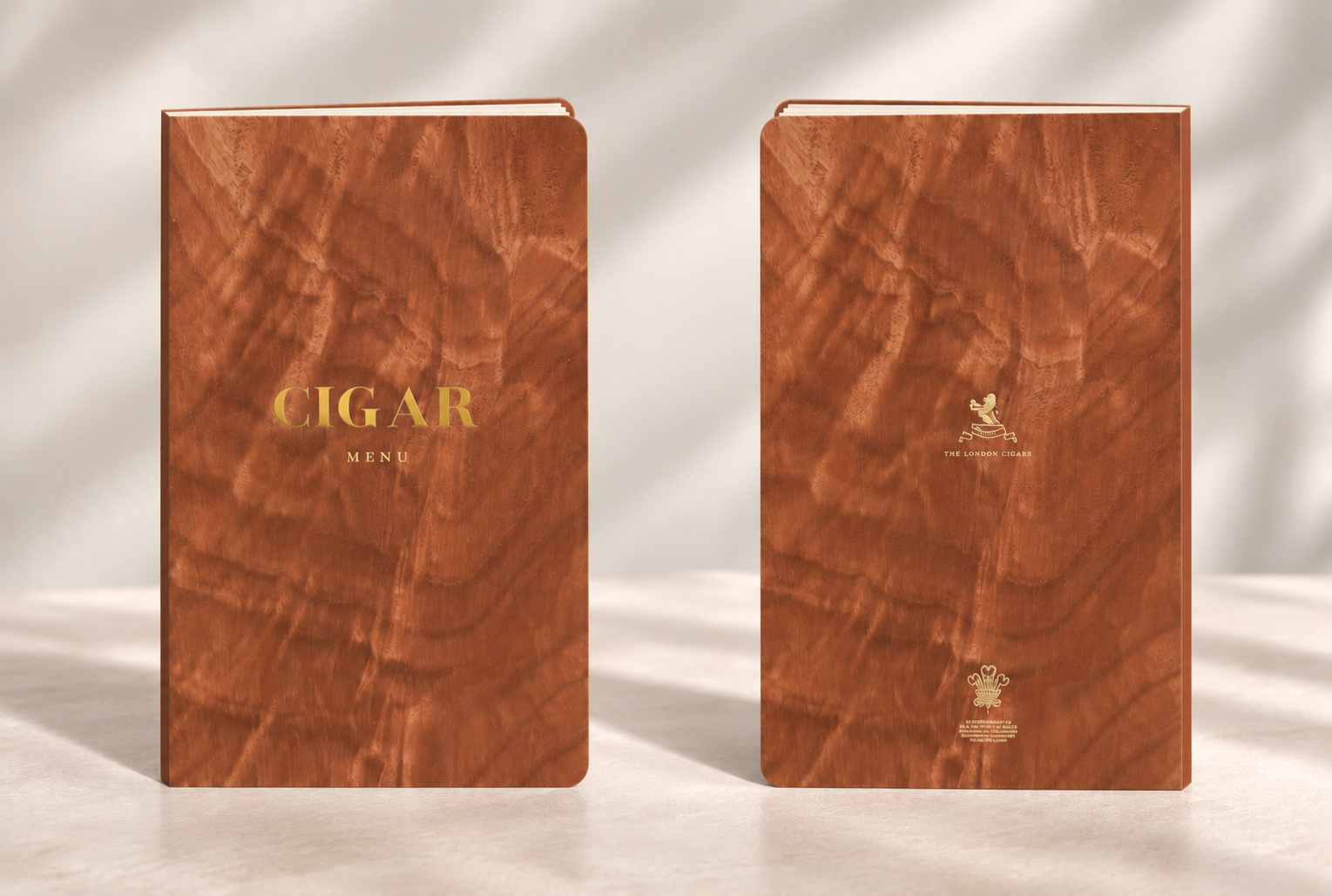 The Ritz Cigar menu