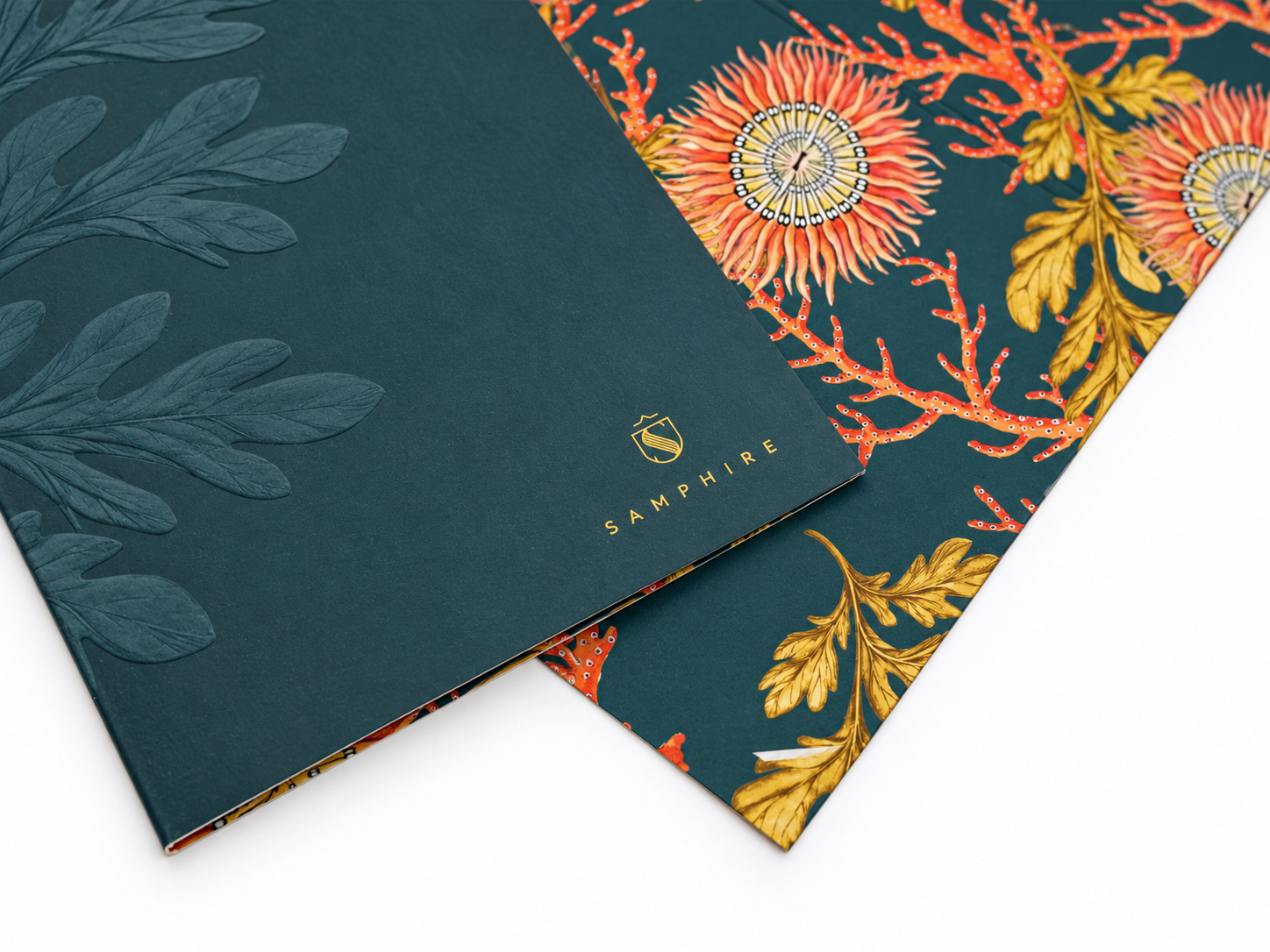 Samphire menu redesign 