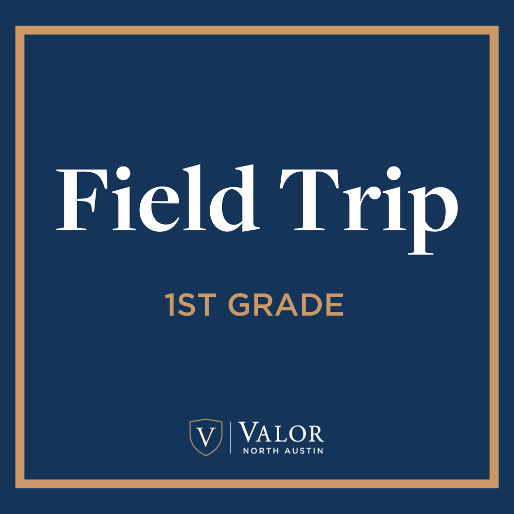 1st Grade Field Trip