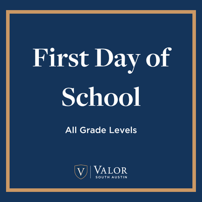 First day of 26-27 School Year