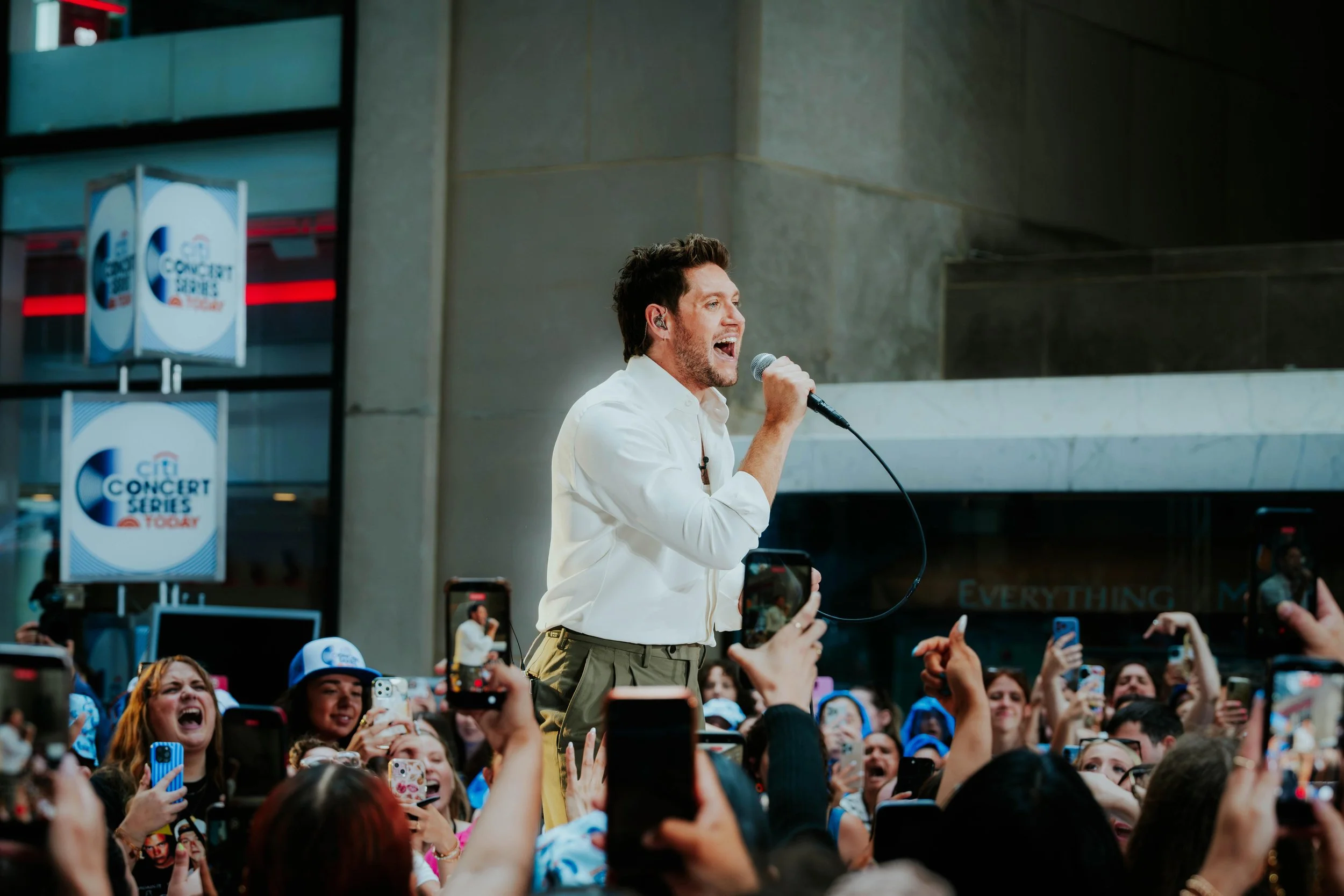 NIALL HORan at the today show