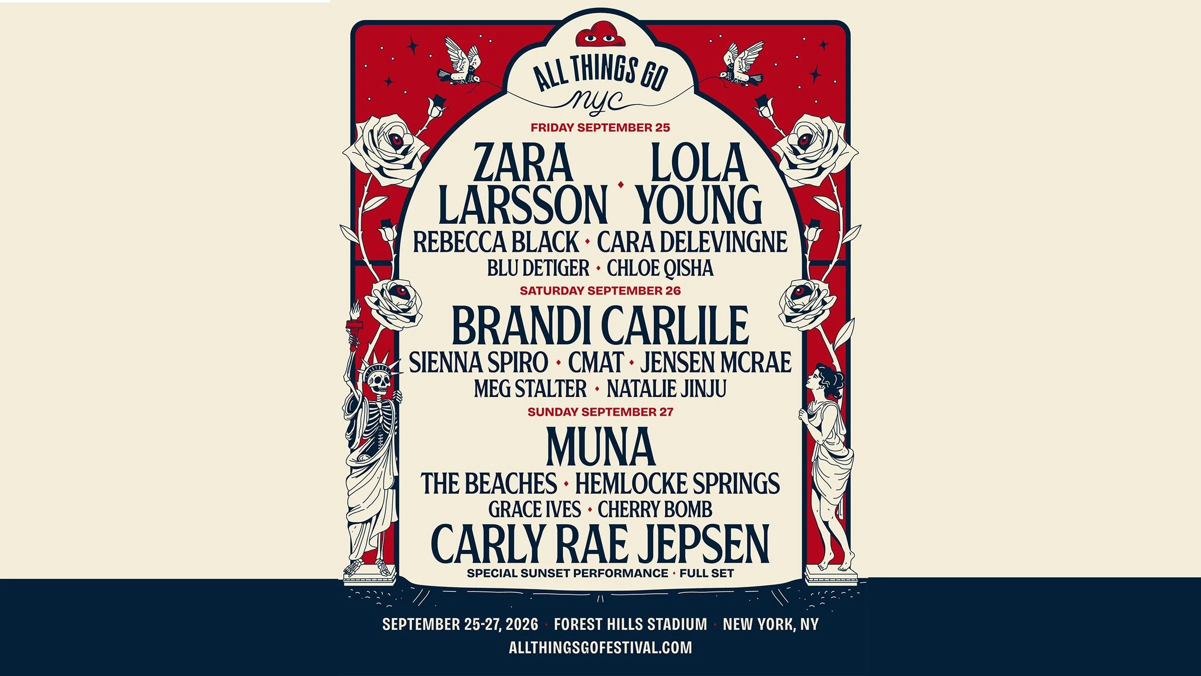 All Things Go’s Lineup’s Never Miss, and NYC is No Exception