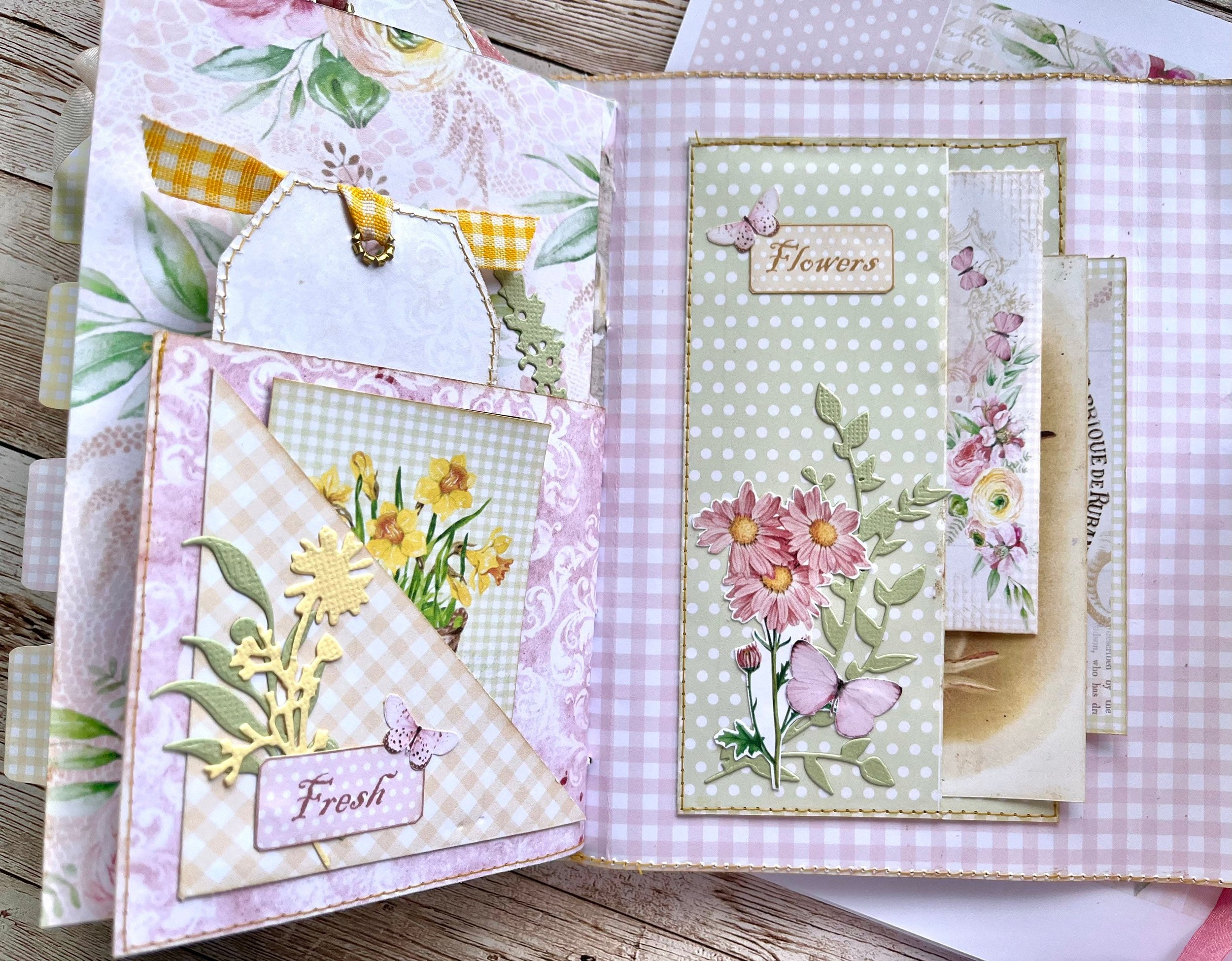 PRINTED KIT - 2 SETS - 1 x Lilac Lovelies & 1 x Spring Has Sprung Mini  Journal — Angela Kerr Designs
