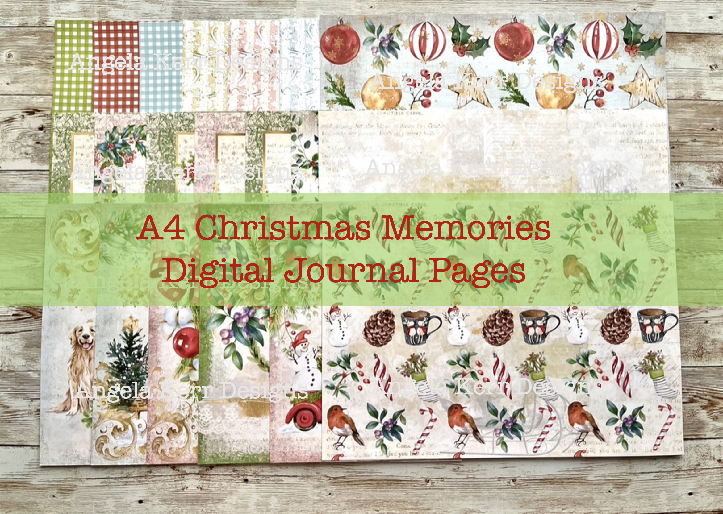 Christmas Memories Journal - Holly Red - SIGN UP FOR RESTOCK! – Daisy and  Decor