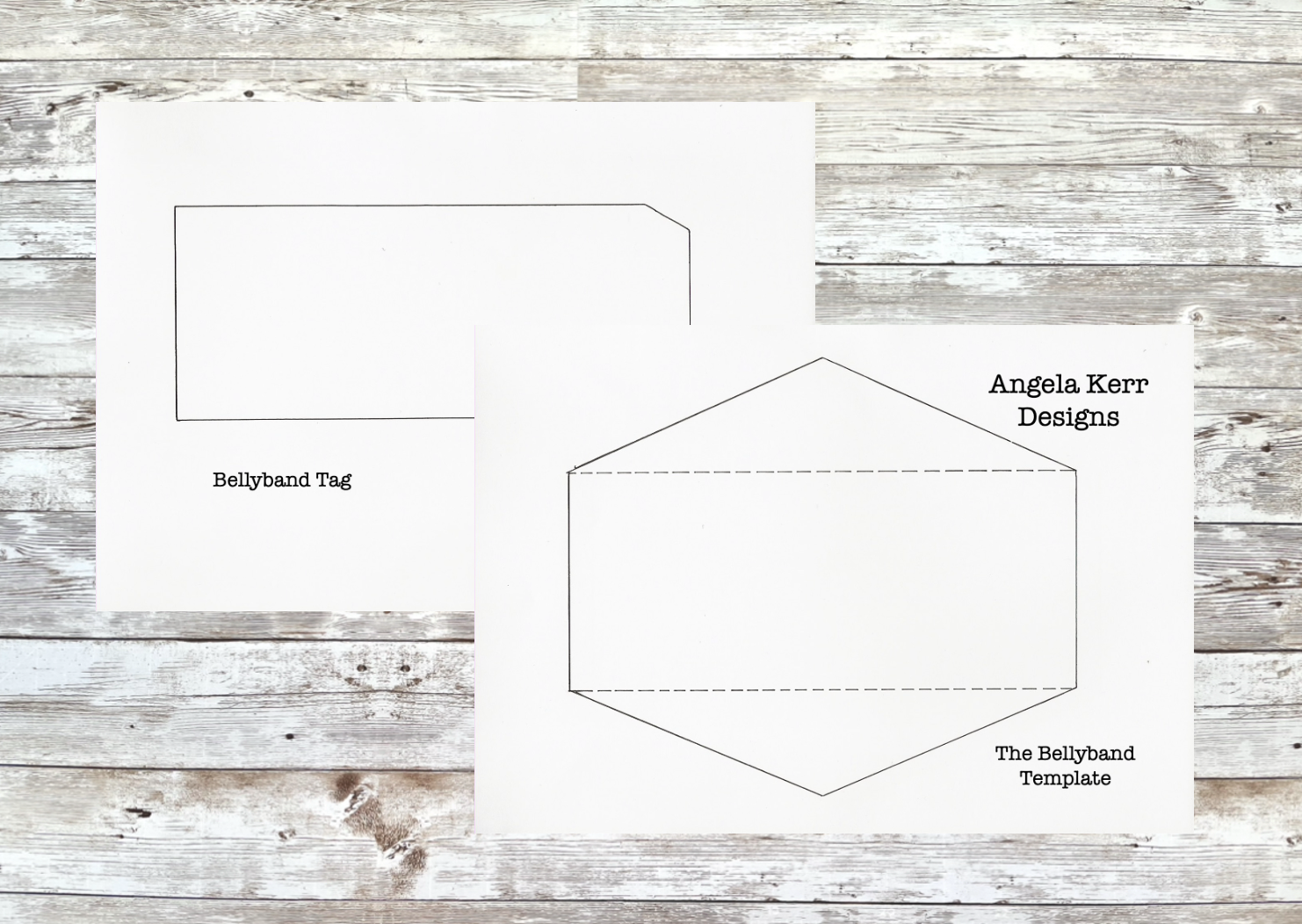 DIGITAL - BELLY BAND & TAG FREEBIE — Angela Kerr Designs digital-belly-band-tag-freebie-angela-kerr-designs