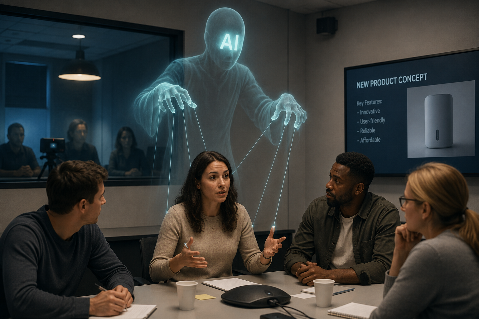 THERE’S A NEW VOICE IN YOUR FOCUS GROUPS