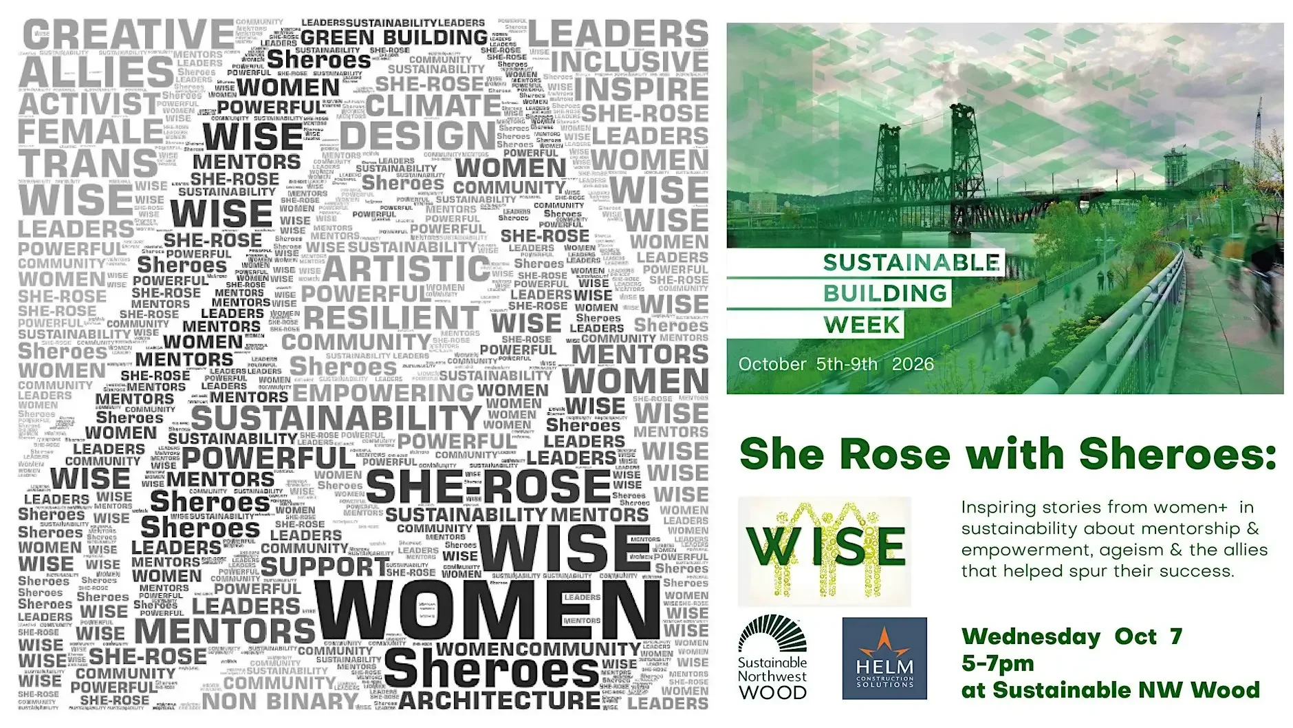 She rose with sheroes