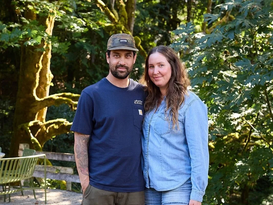 The founders and owners of Blueprint Earth- design and build in the PNW