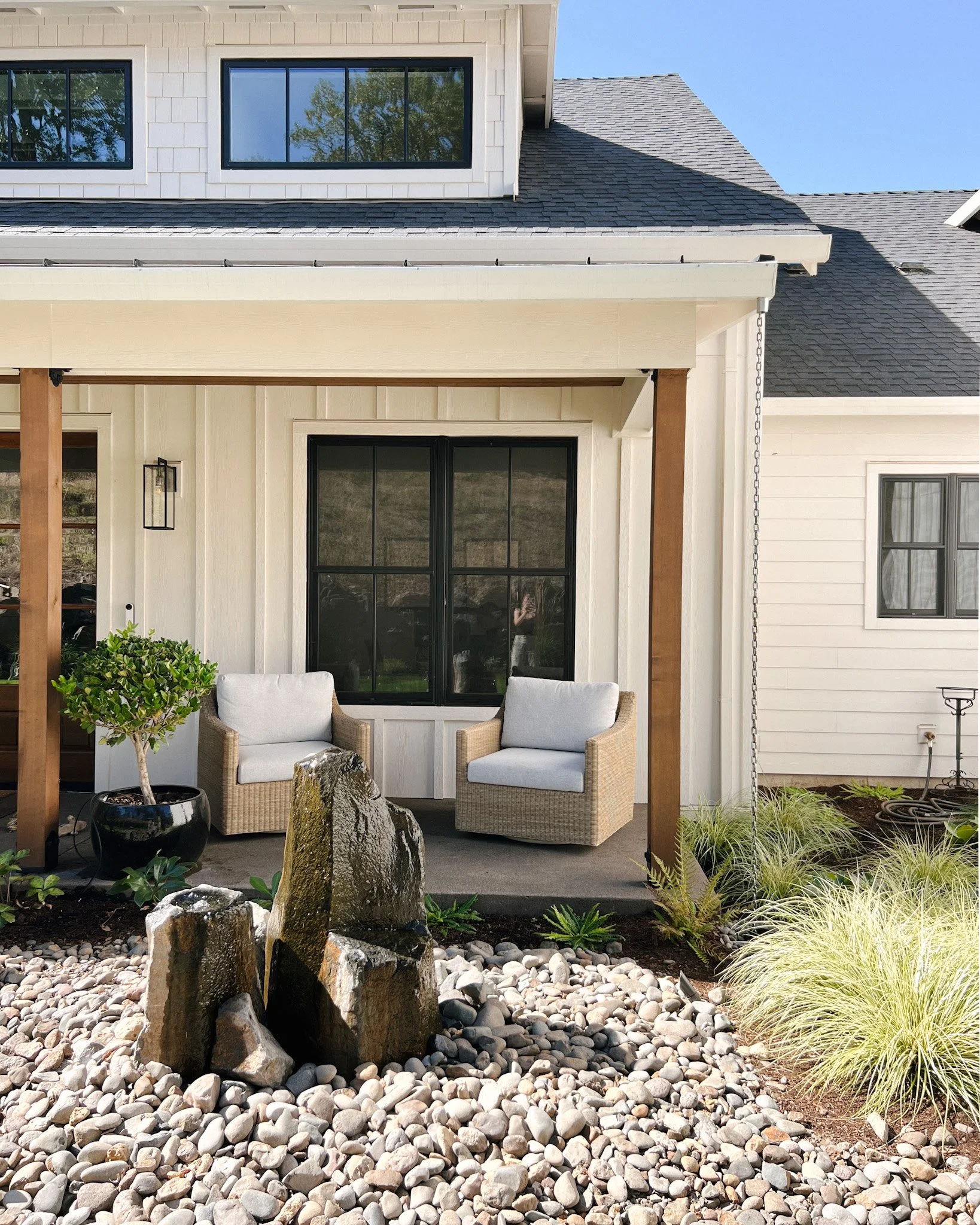 Water Feature Design Stormwater Management Portland Rain Garden Water-Wise Garden Pacific Northwest