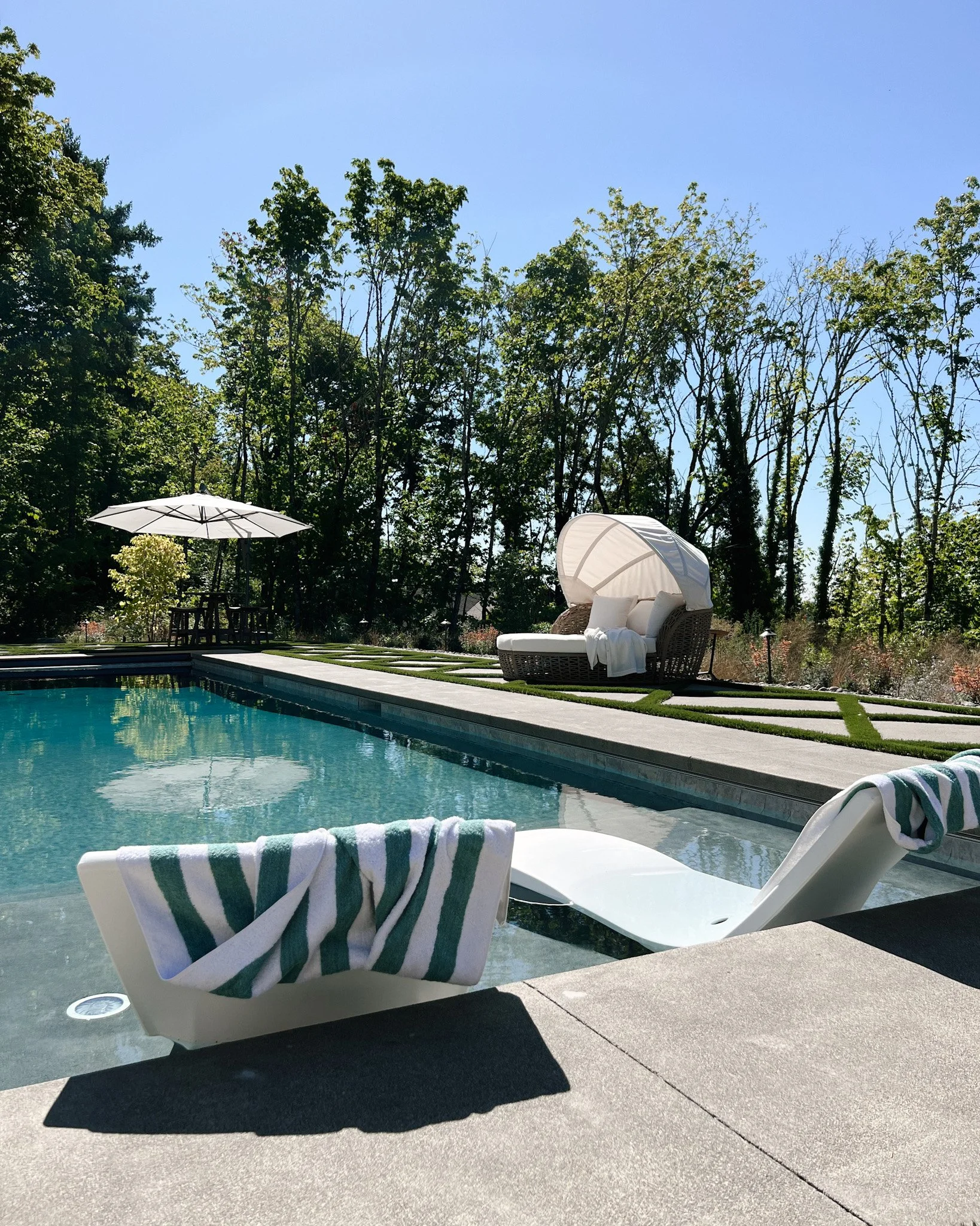 Pool and Hot Tub Design and Installation Portland Oregon Landscape Architecture and Construction Pacific Northwest