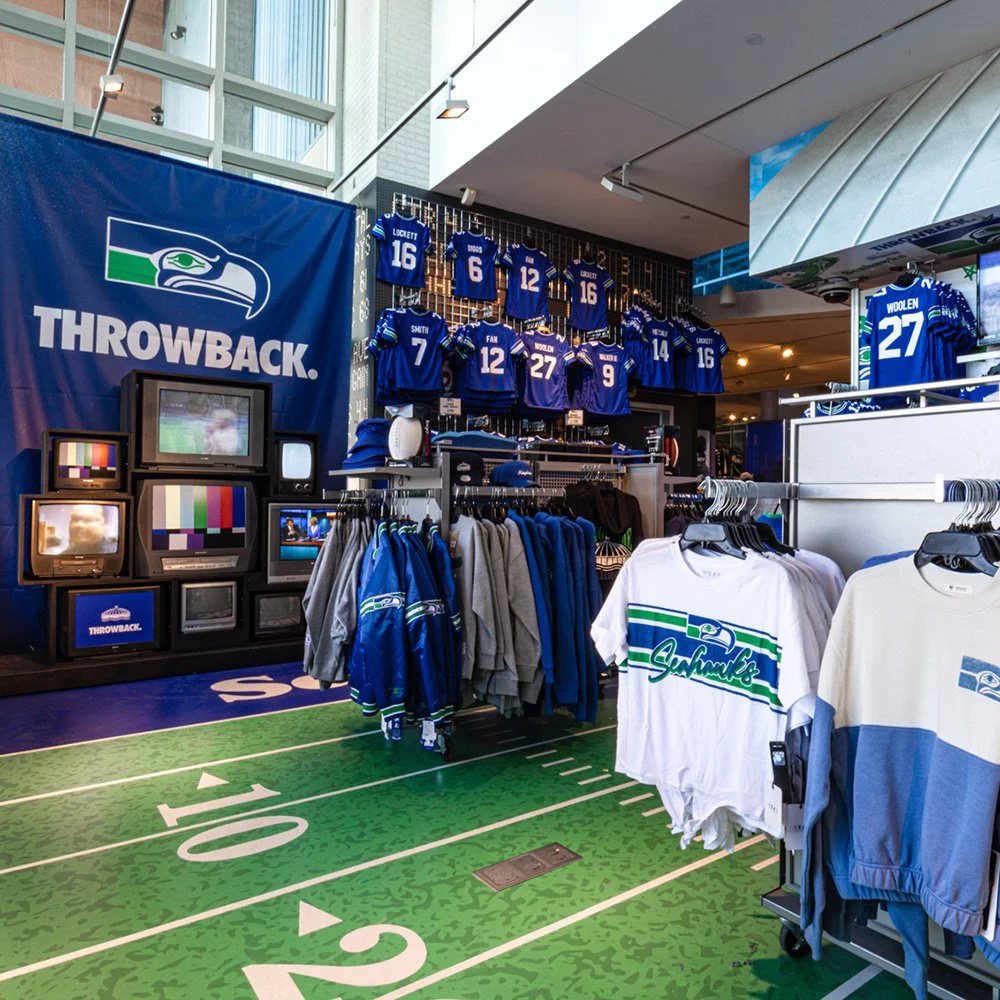 Seahawks Throwback Experience