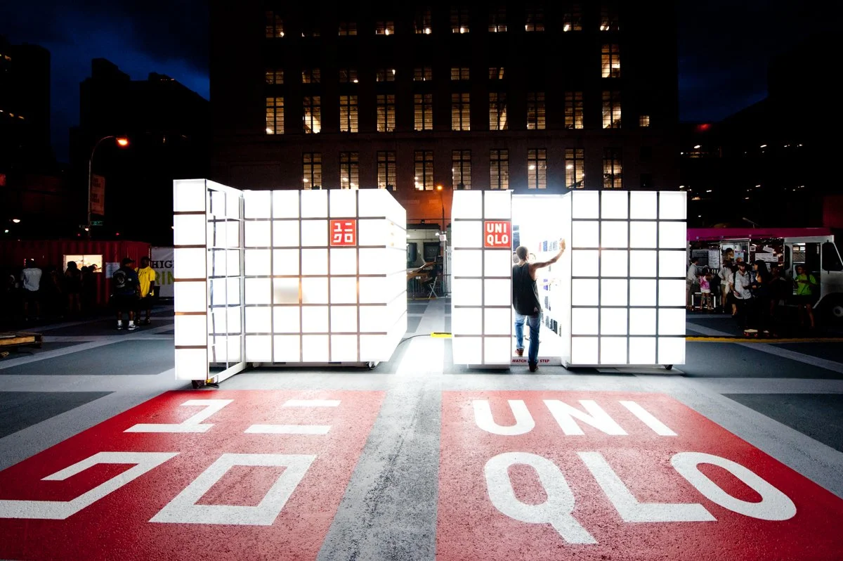Uniqlo pop-up shop