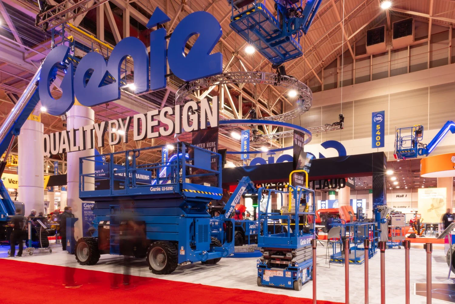genie-at-ara-tradeshow-signage.jpg
