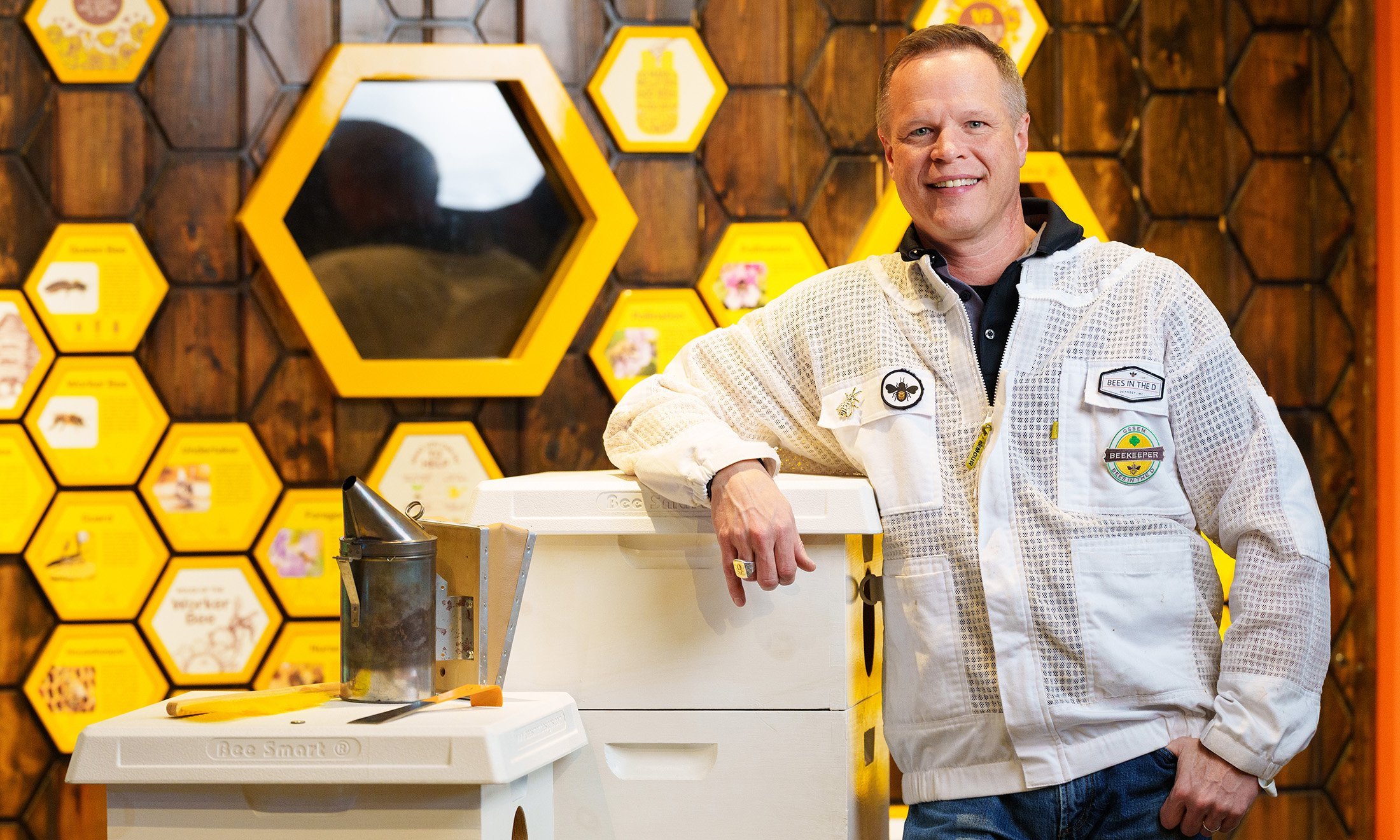 The Buzz for Education As an educator and apiarist, Brian Peterson-Roest transforms lives and cares for hives