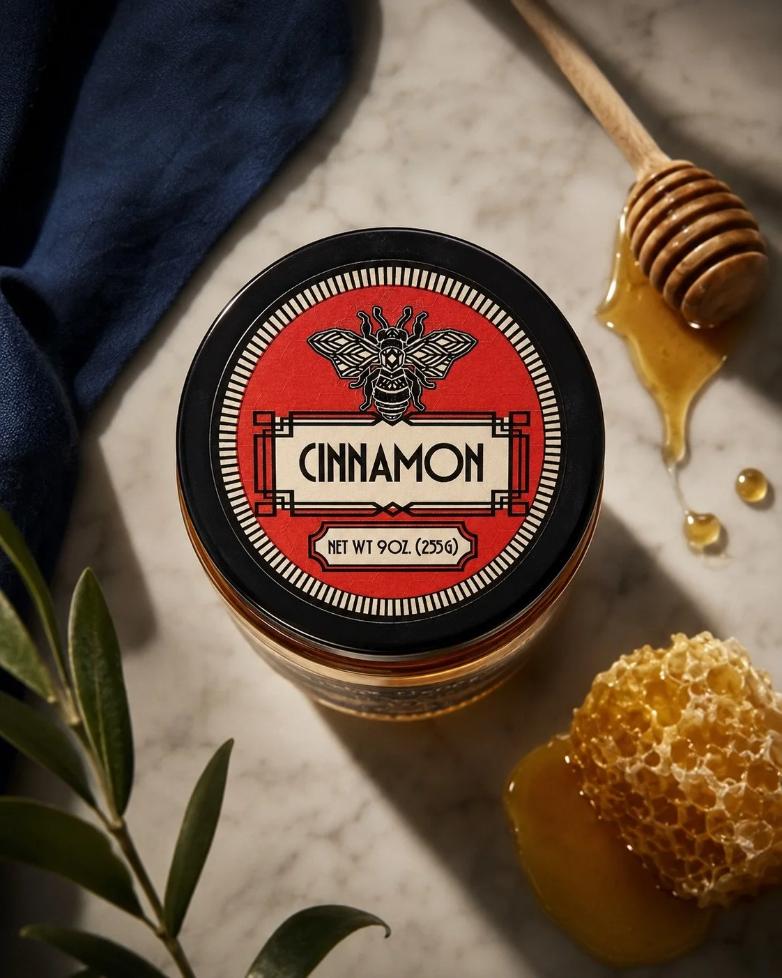 Cinnamon Infused Honey - 9oz