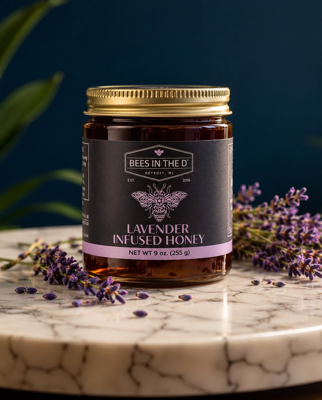 Lavender Infused Honey – 9oz