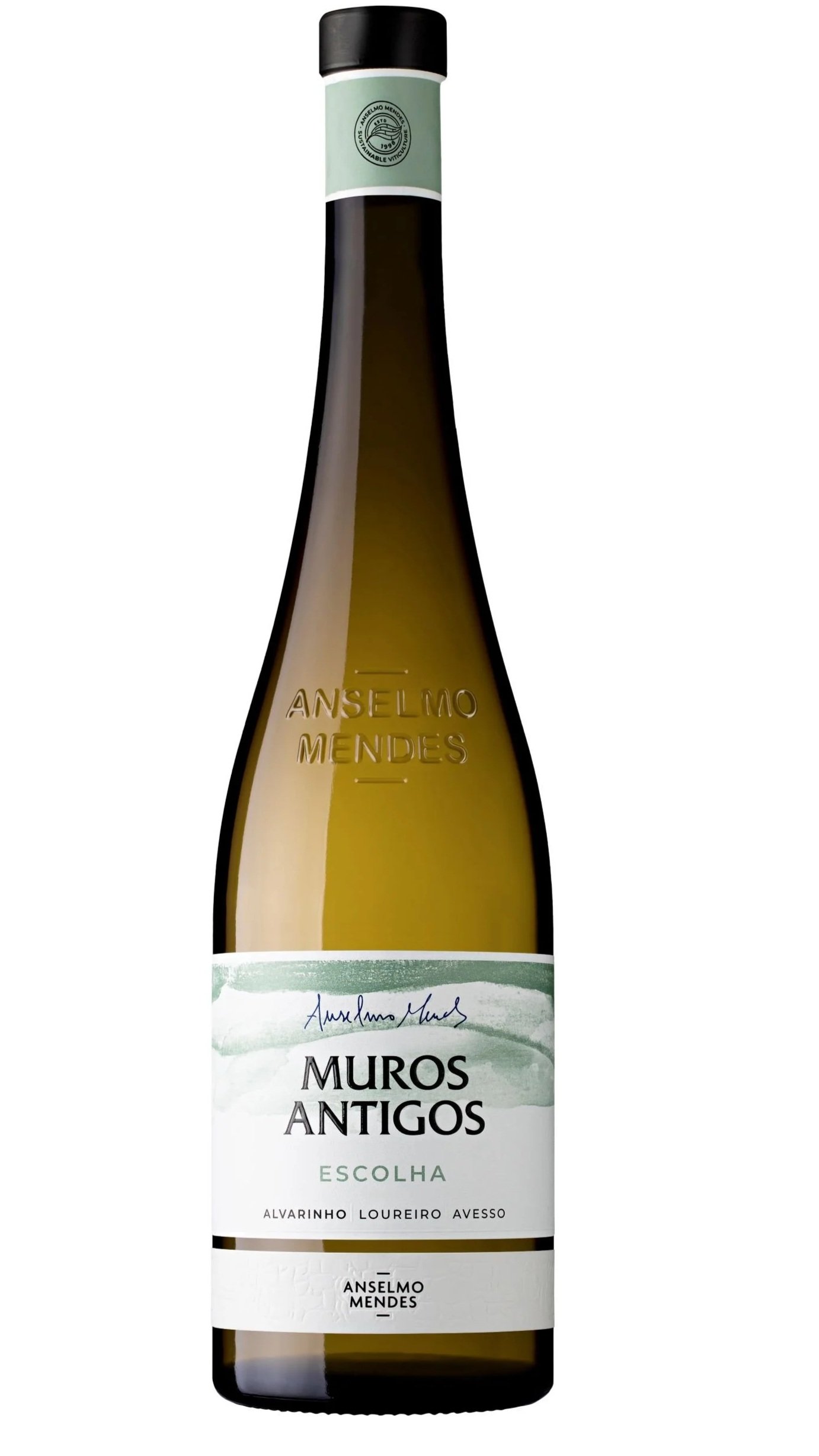 ANSELMO MENDES - MUROS ANTIGOS -ESCOLHA BRANCO - VINHO VERDE 