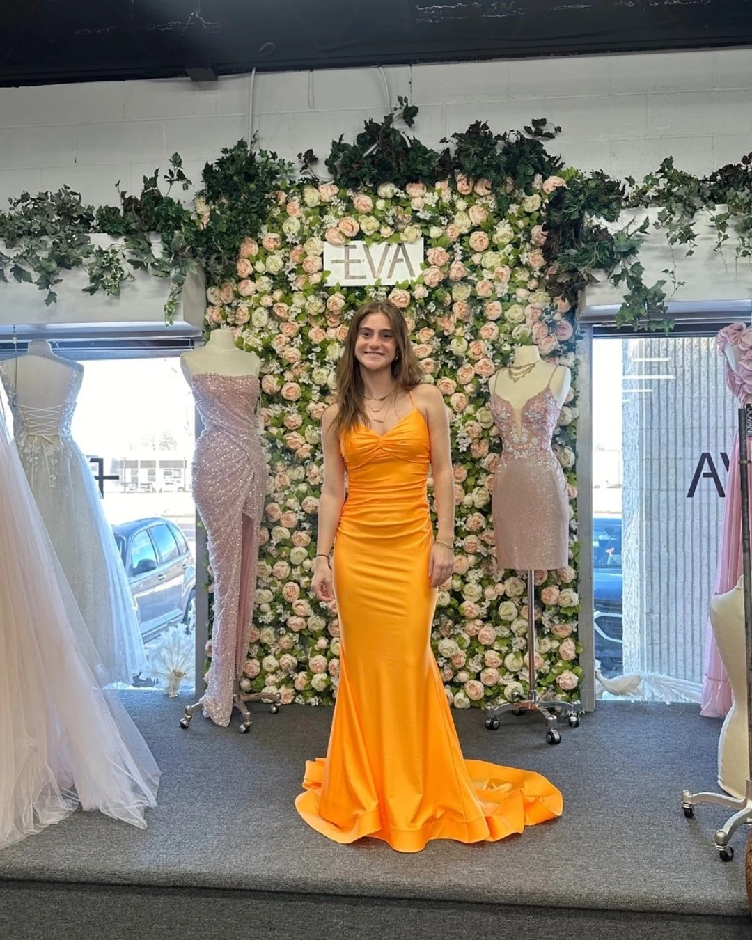 If you're looking for orange this is your perfect dress🧡

If you want to be featured on our page please DM or tag us on your prom day to be reposted and tagged!💙🧿🤍

#Prom2026 #SeniorProm #PromNight #PromVibes #PromSzn #GoldenHourProm #PromStyle #