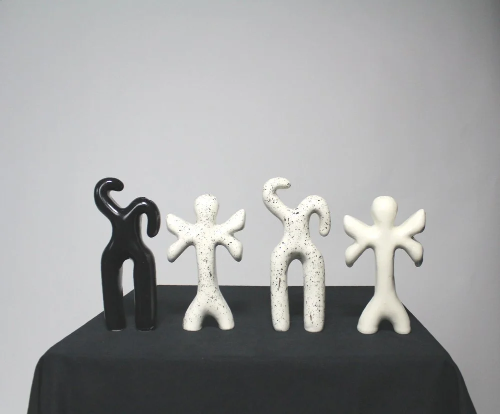 Animus II (2019) Material & form study, slip cast porcelain.