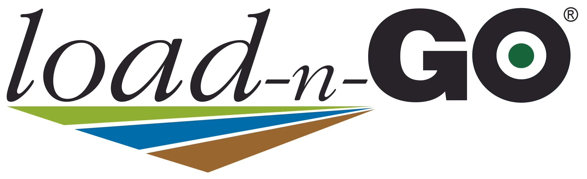 Logos for Food-H-Go and Go in black and green, blue, brown, and white colors.
