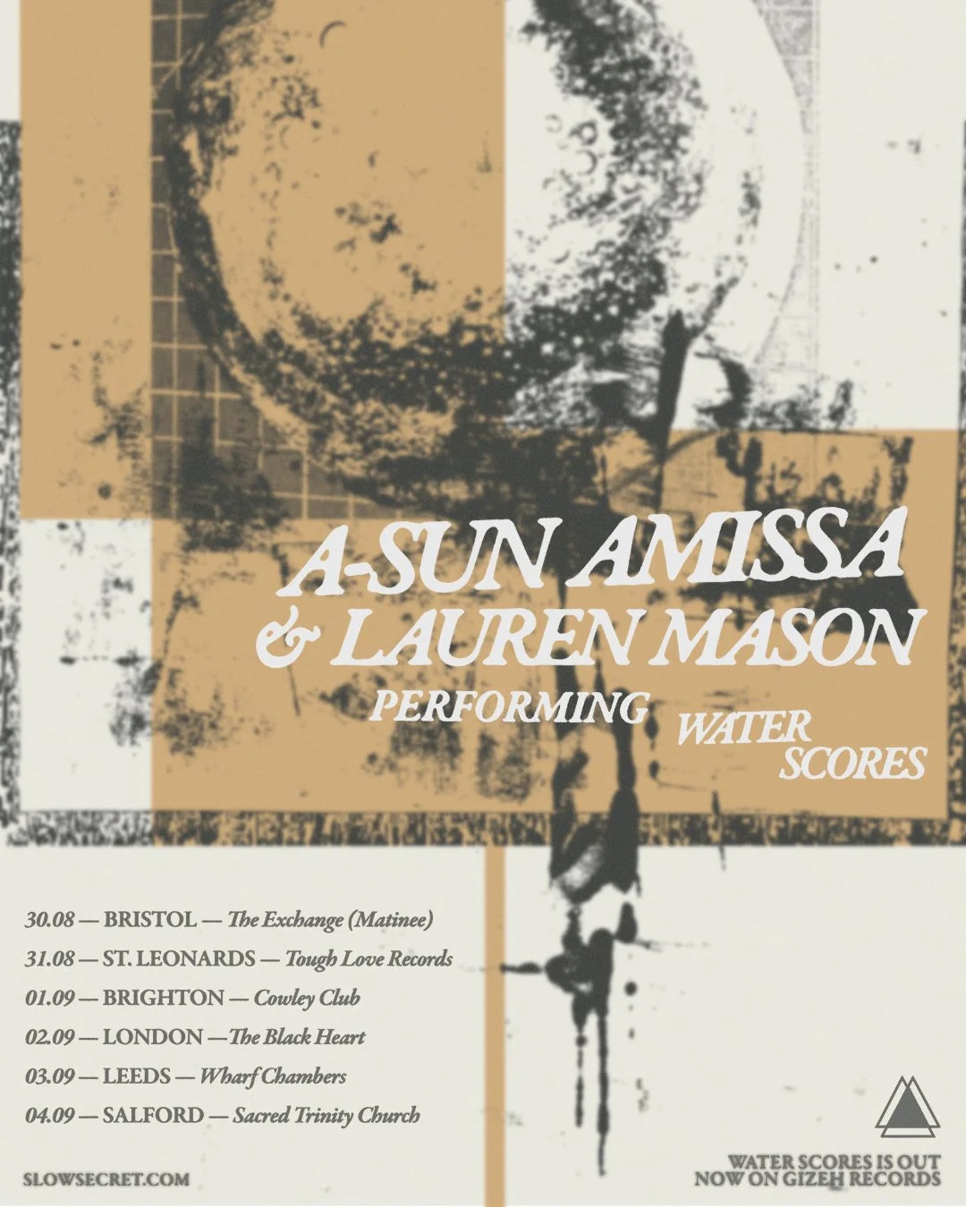 WATER SCORES - UK TOUR - NEW DATES ADDED