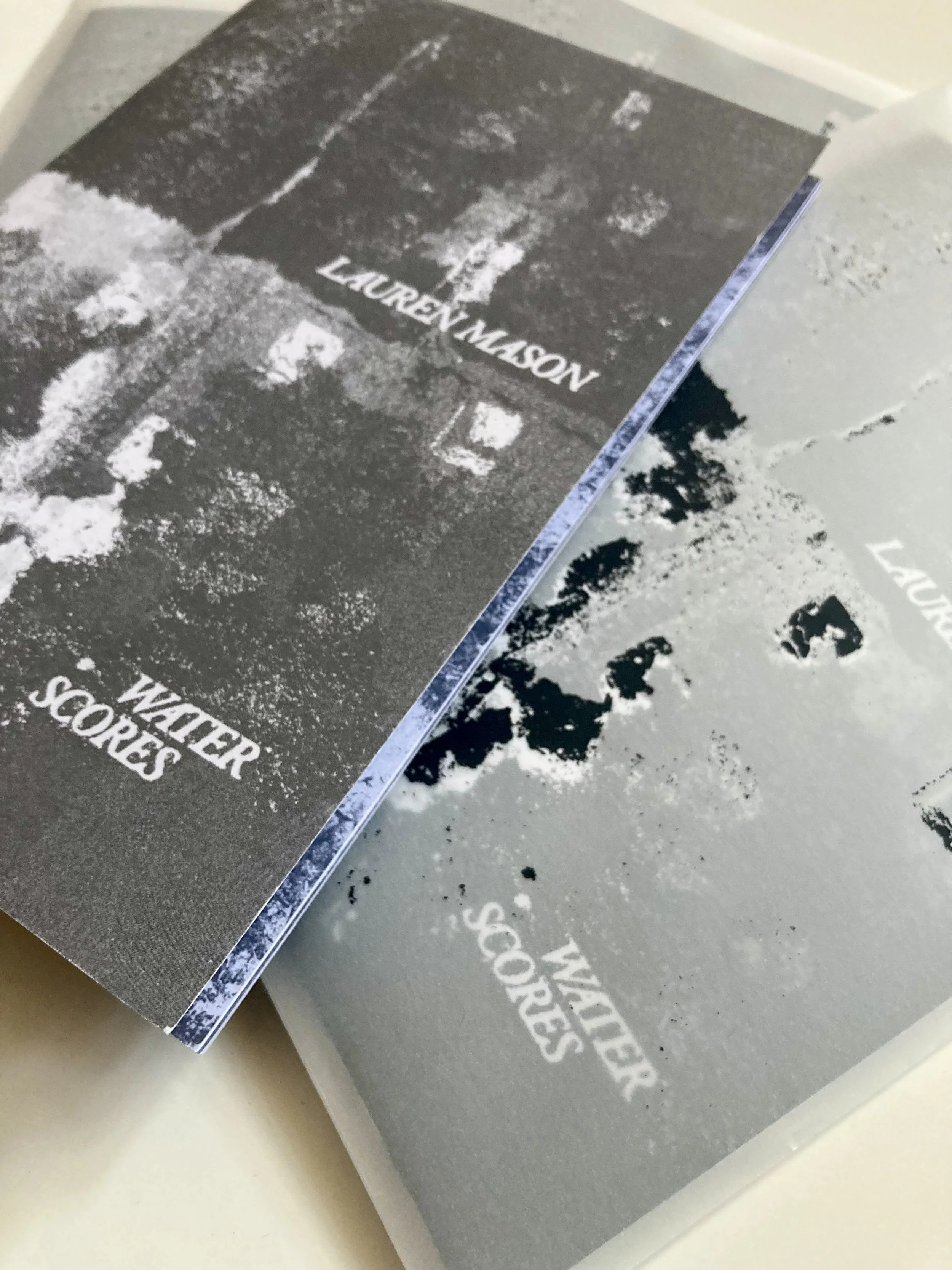 WATER SCORES POETRY PAMPHLET
