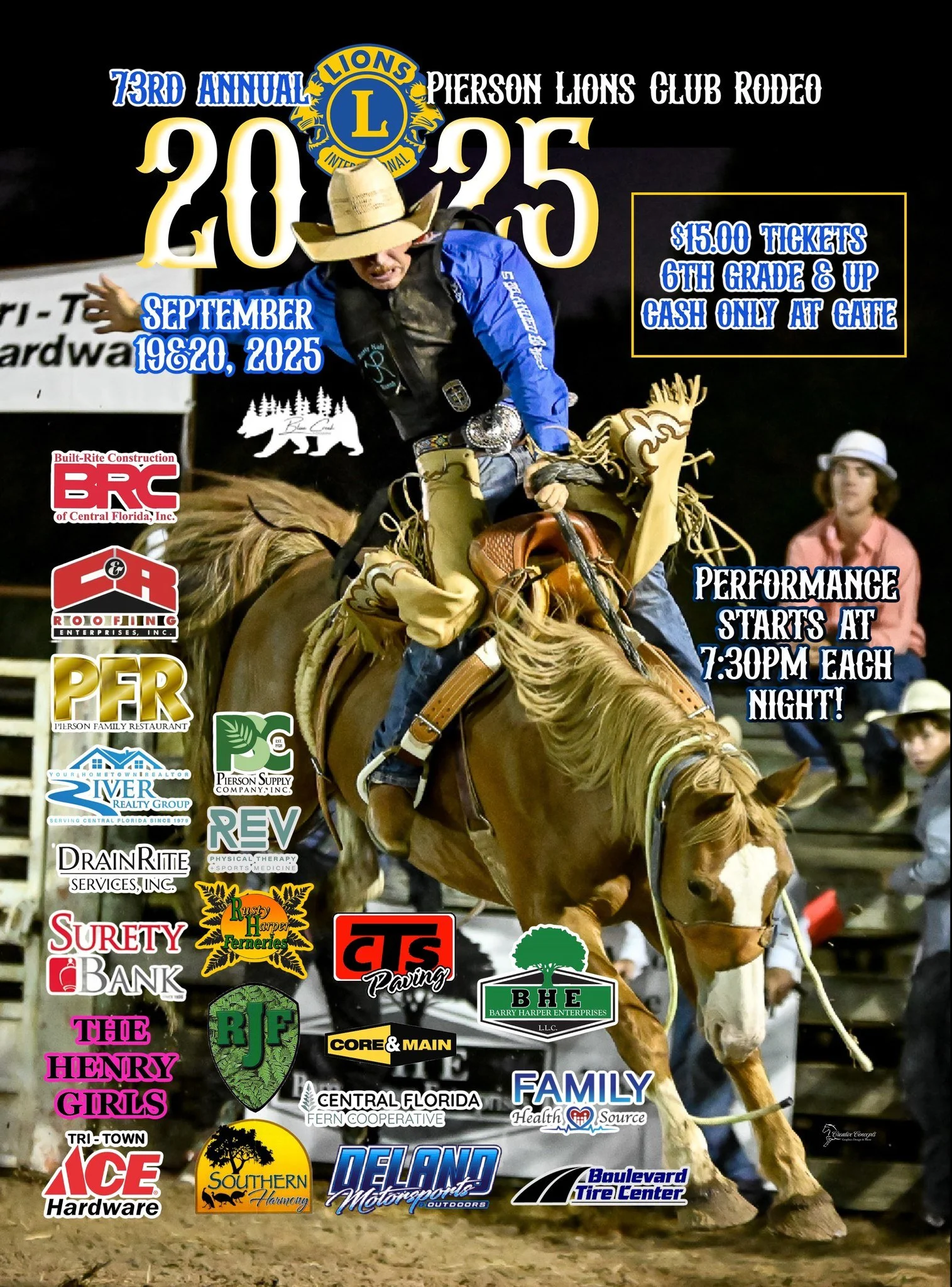 Pierson Lions Club Rodeo