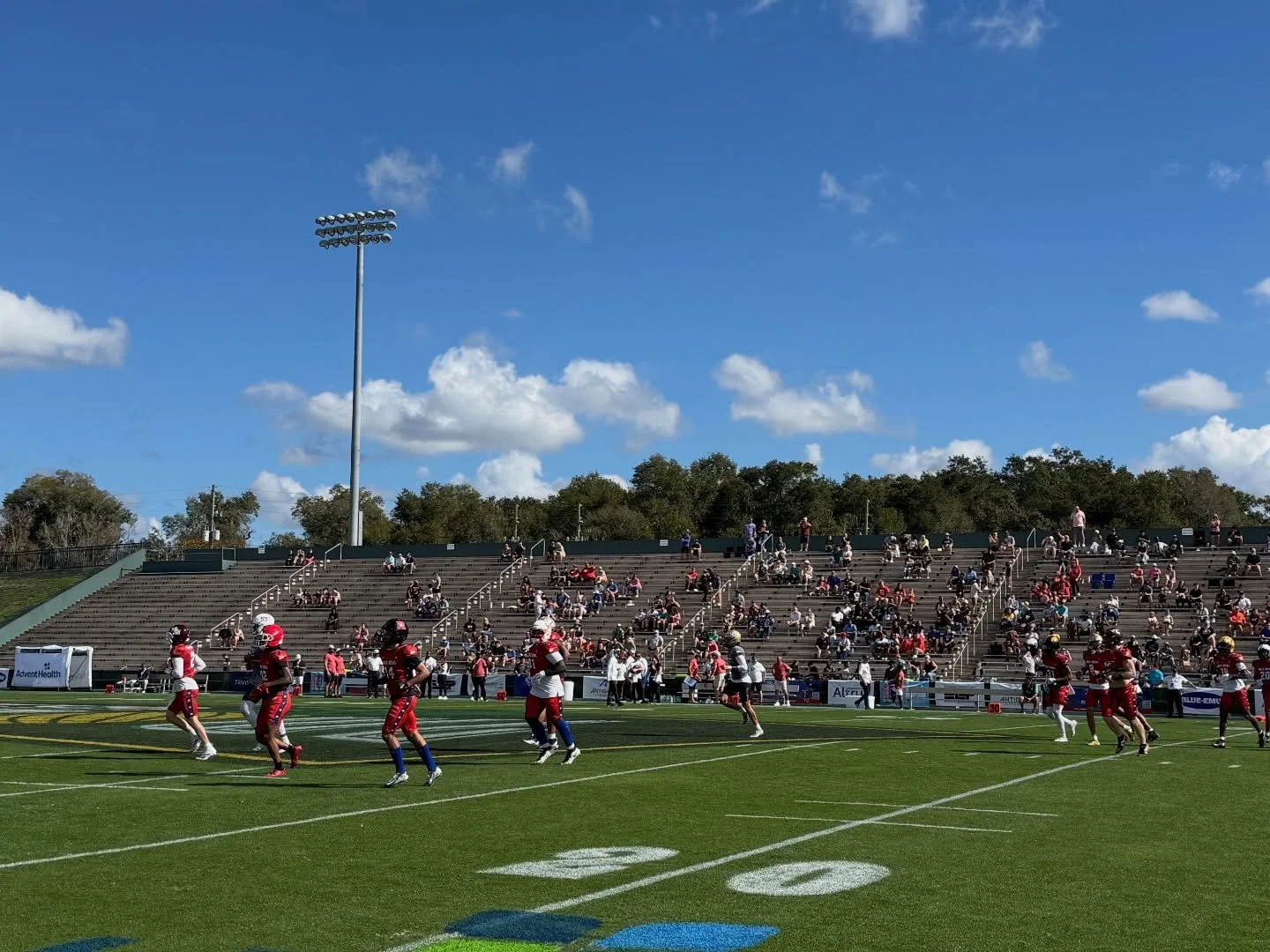Check out some photos from the Hula-Bowl! ➡️🏈

Happening now at Spec Martin Memorial Stadium. Everybody&rsquo;s there 🤓!
