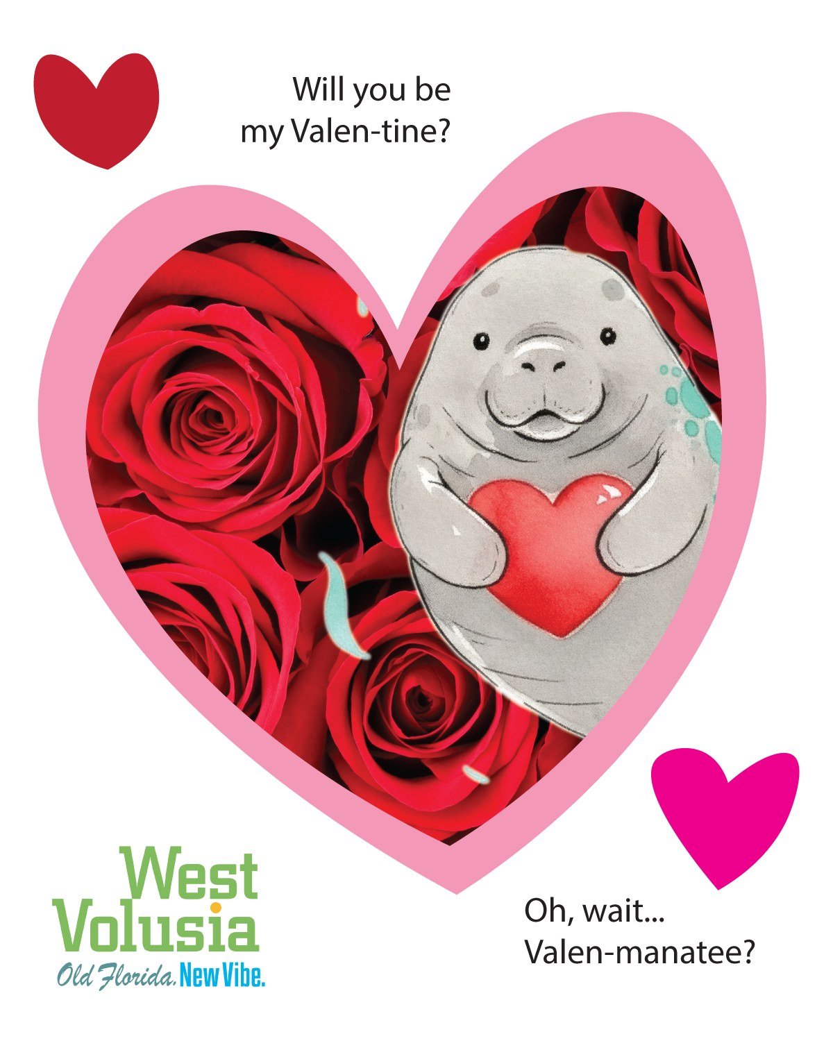 This Valentine&rsquo;s weekend, fall in love with West Volusia❣️

Discover the manatees at Blue Spring, enjoy DeLeon Springs' famous pancakes, and take advantage of FREE entry to Florida State Parks from February 13 to 16.

@bluespringfl | @deleonspr