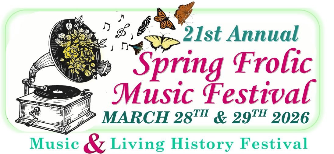 2026 Spring Frolic with Music and Living History at Barberville Pioneer Settlement