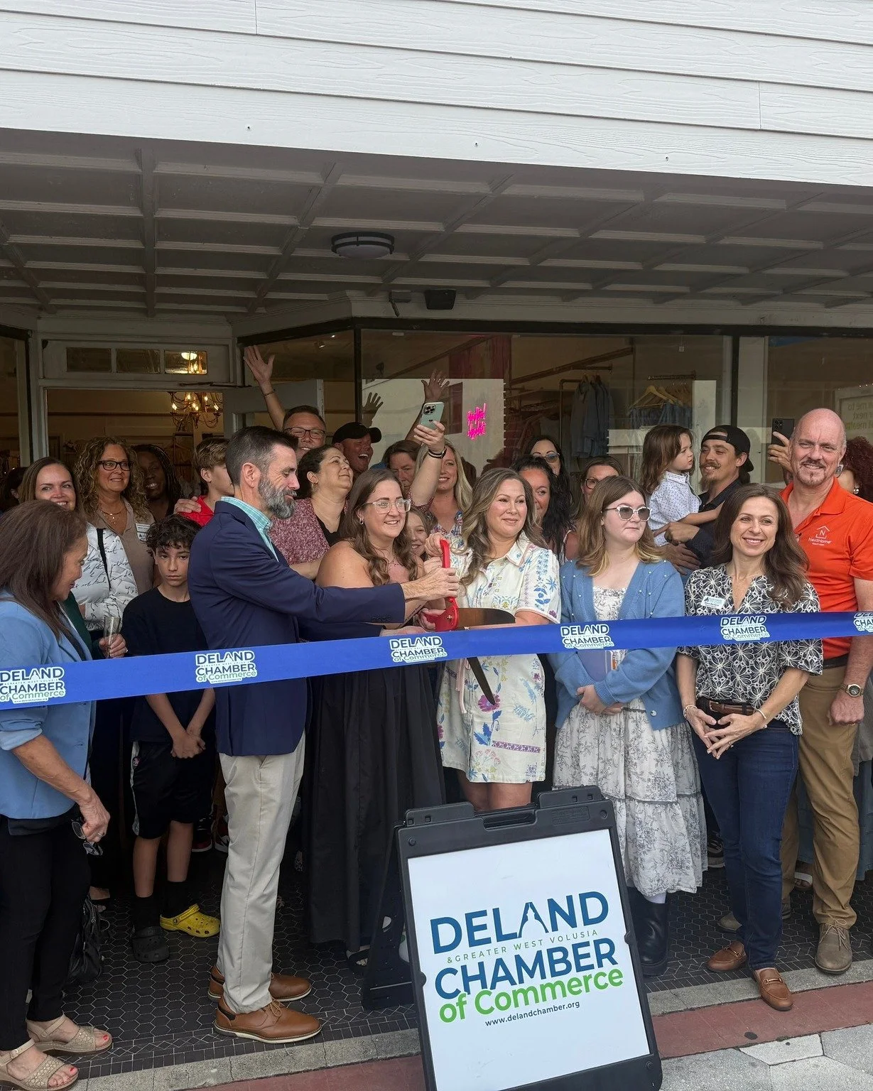 A big congratulations to @berniceandpearlclothingco for moving to their new home on the Boulevard in Historic, Downtown DeLand. We love seeing local favorites grow into new spaces. Head over to 108 S Woodland Blvd to celebrate with them and snag some