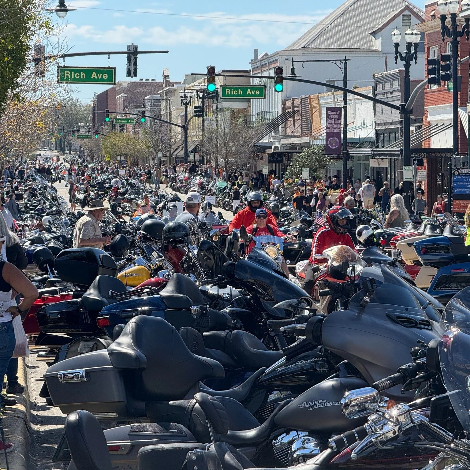 From downtown rallies to dirt-track thrills, discover Bike Week the West Volusia way.

Start your weekend at the DeLand Bike Rally, Saturday, February 28th, with the @woosprint World of Outlaws Sprint Car Series Fan Experience team! Sprint Car driver