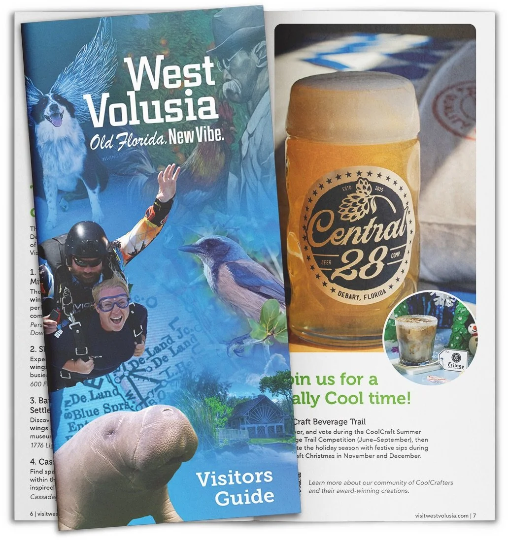 ✨ The new West Volusia Visitor Guide is here! ✨

Discover natural springs, historic charm, local dining, craft beverages, outdoor adventures, and hidden gems waiting to be explored. 🌿☀️

📖 Start planning your next adventure with the digital guide! 
