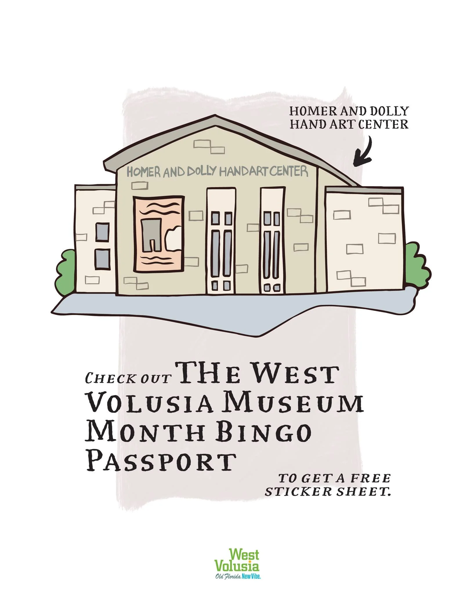 Check out the Homer and Dolly Hand Art Center during Museum Month! 

This Stetson University gallery is the dedicated home of the Vera Bluemner Kouba Collection, featuring over 1,000 works by American Modernist Oscar Bluemner. While they are currentl