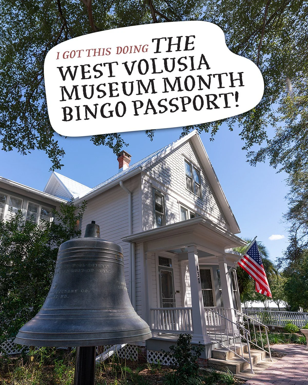 It&rsquo;s almost time for the Museum Month grand prize drawing! 🎟️

Thank you to everyone who participated in the inaugural West Volusia Museum Month and turned in their Bingo Passports! Now, it&rsquo;s time to announce our lucky winners!

Join us 