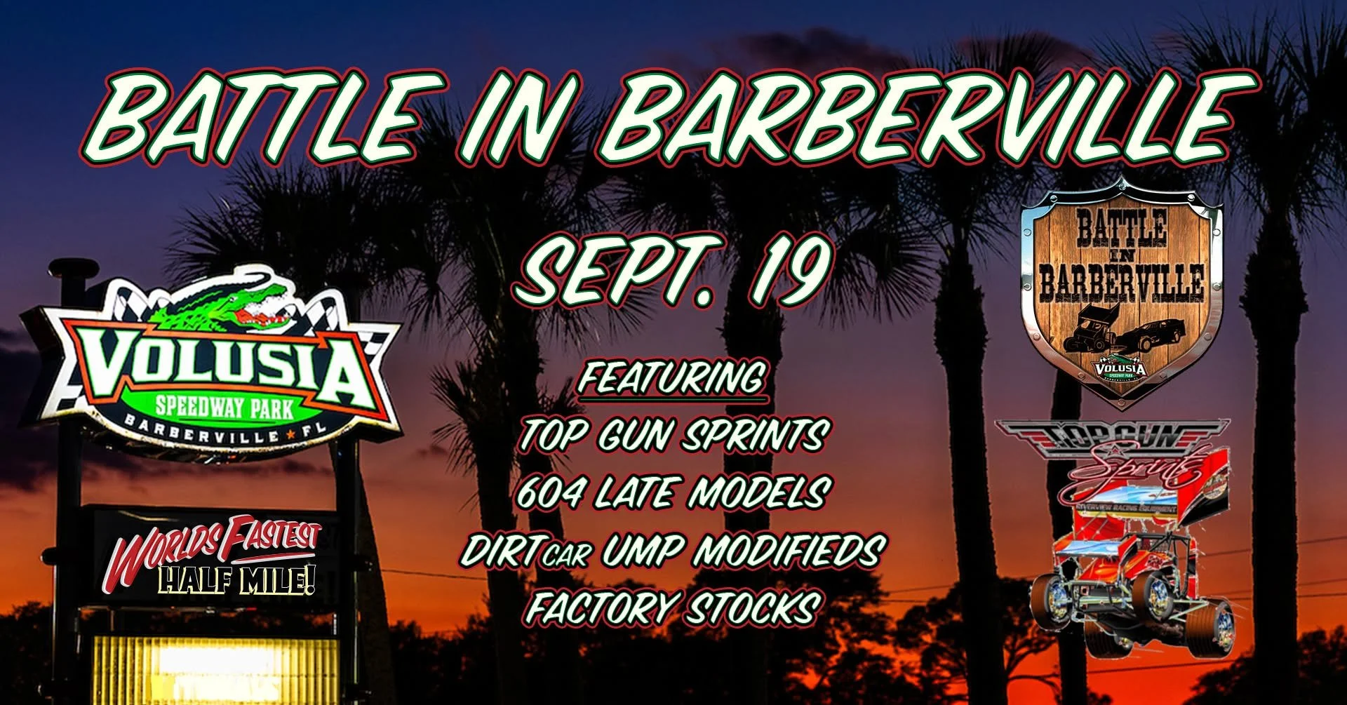 Battle in Barberville Volusia Speedway Park