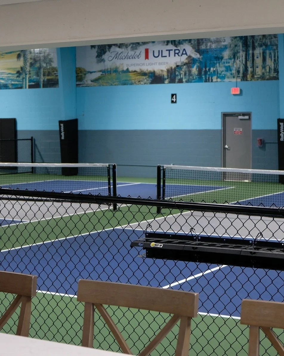 Welcome to RallyWell Pickleball and Wellness Club! 🏓 

Located right next to Gator's Dockside, your new favorite spot features:

🎾 7 indoor courts with full climate control
🍻 A bar for bites after the game
🧊 Premium recovery club (sauna, cold plu