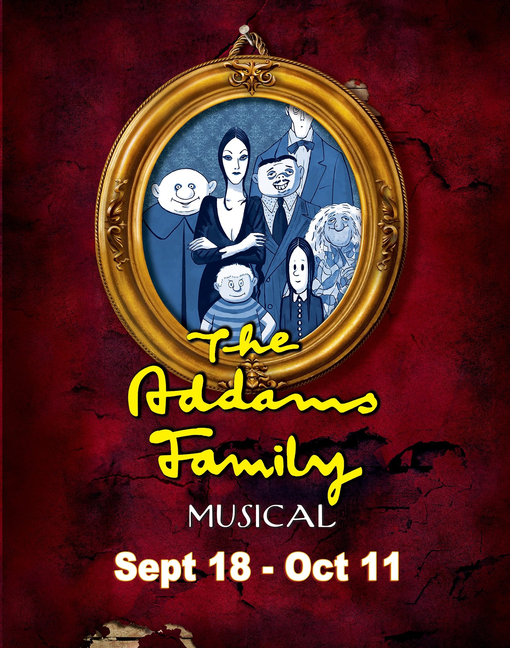 The Addams Family presented by Athens Theatre in DeLand FL