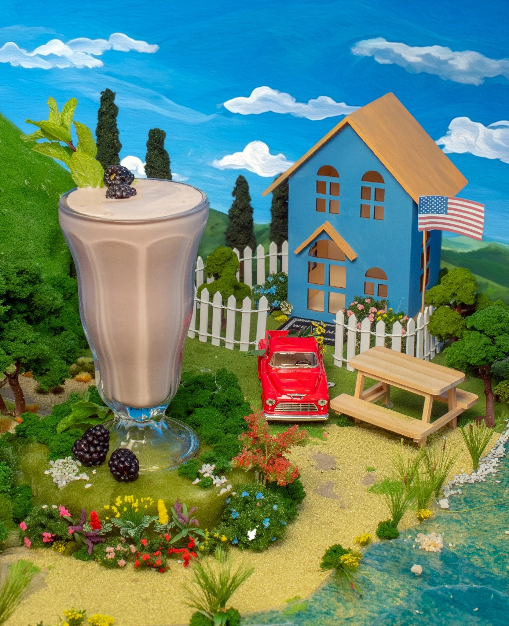 CoolCraft American Summer is winding down... this is the last weekend to sip through the curated drinks on our passport and cast your vote for your favorite(s)!

Channeling the sweet country melodies of Nashville, the Blackberry Bourbon Frosted Soda 