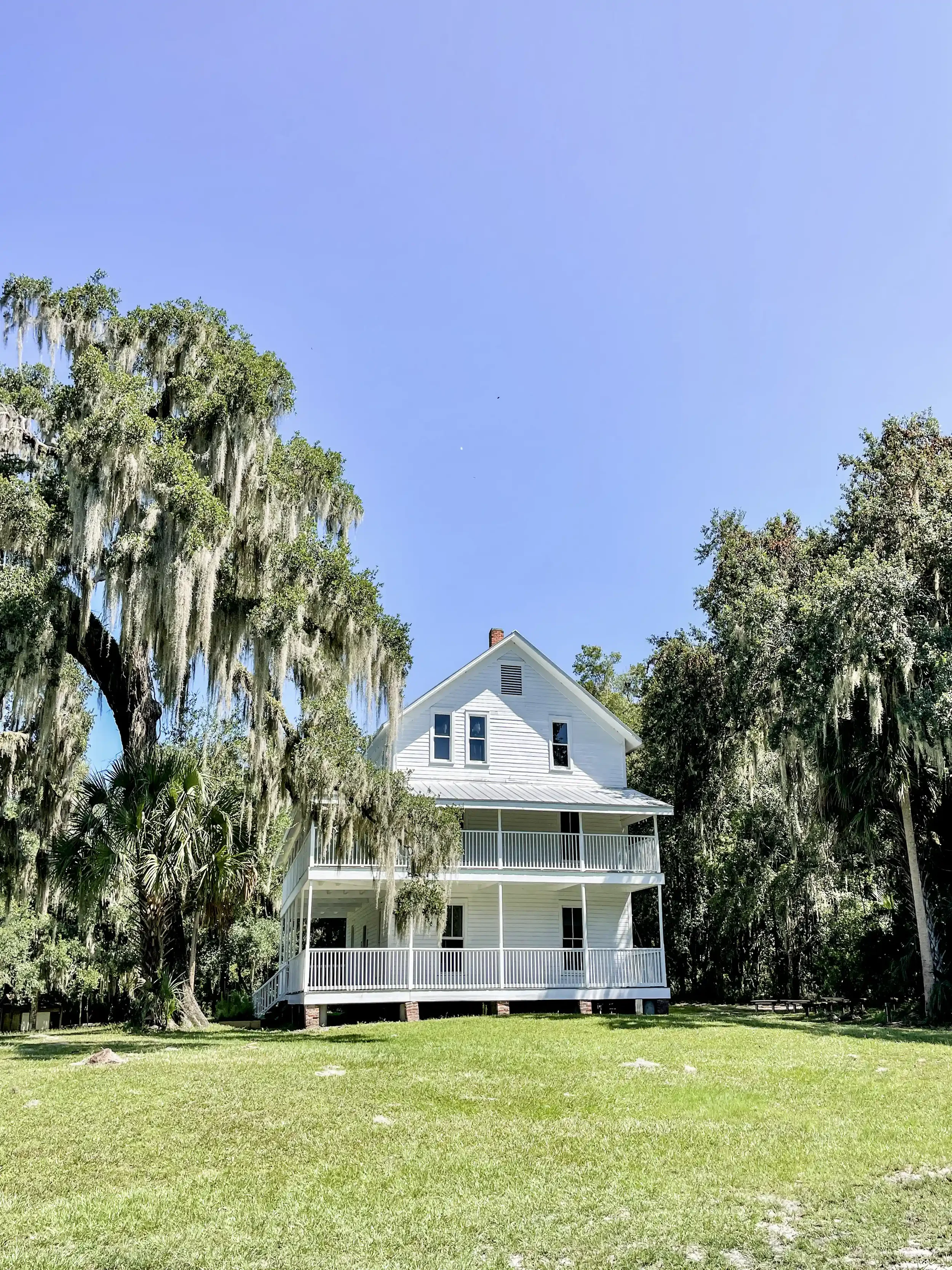 Tour the historic 1872 Thursby House at Blue Spring State Park. This preserved pioneer home offers a fascinating glimpse into Florida's early steamboat era along the St. Johns River.