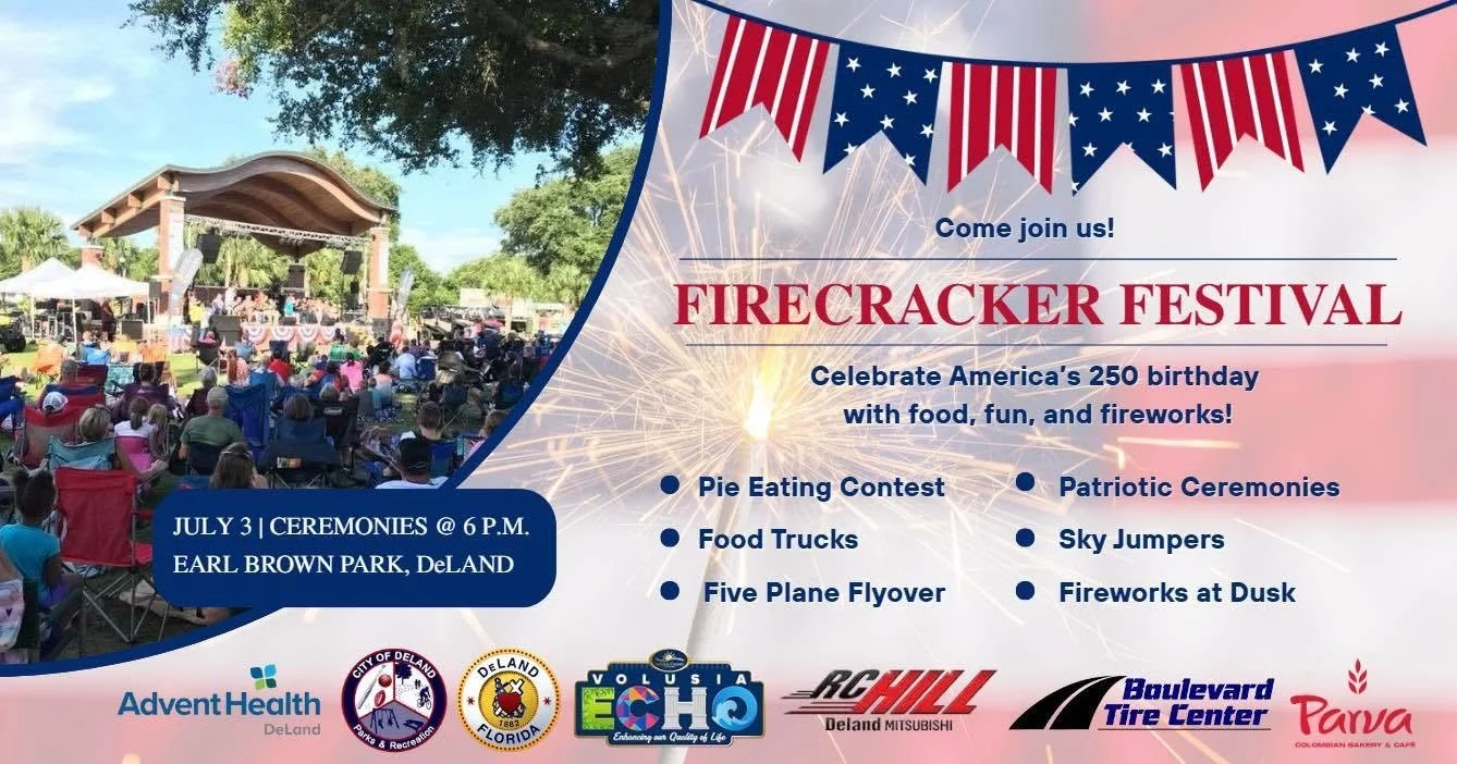 City of DeLand Firecracker Festival Earl Brown Park