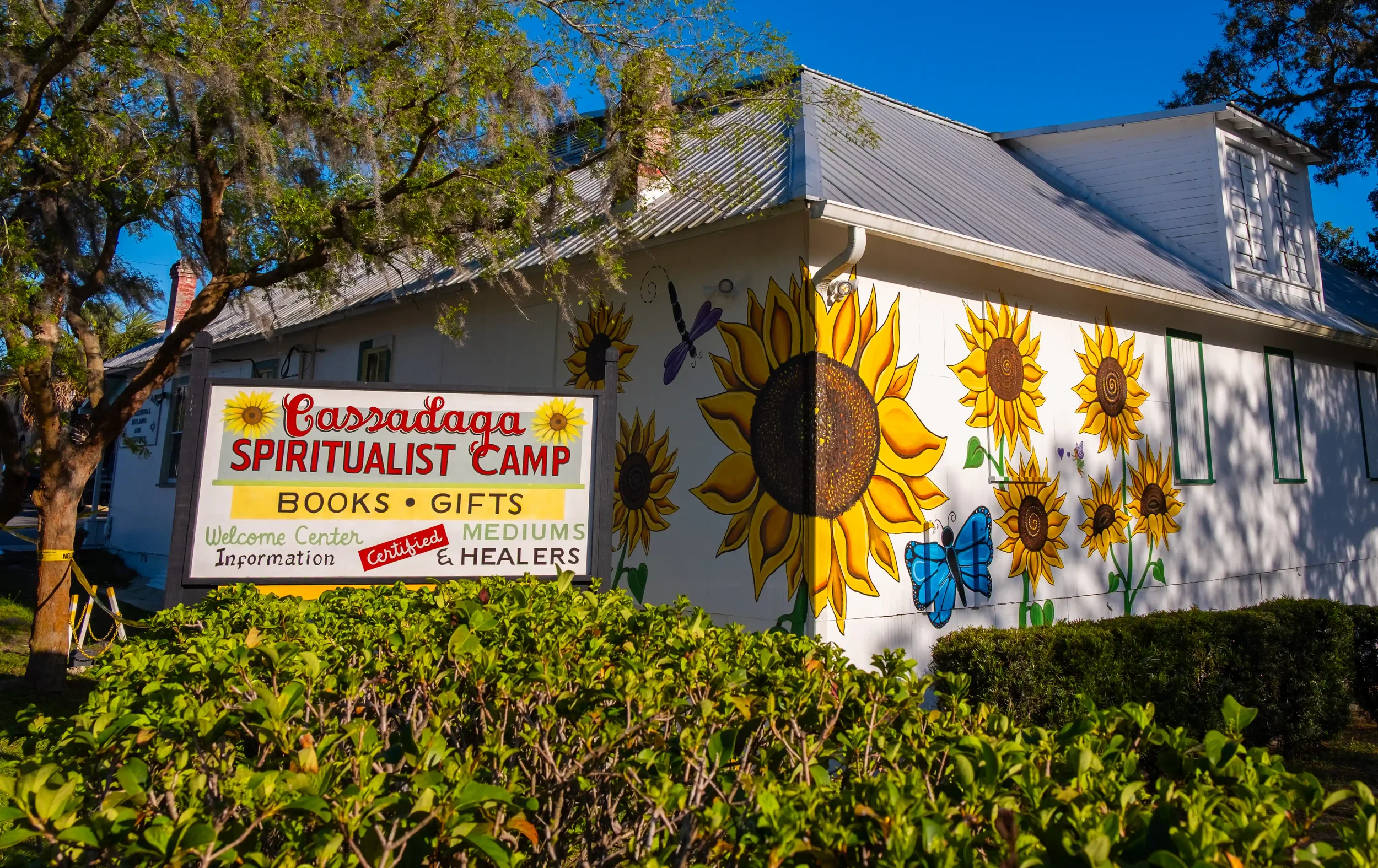 Founded in 1894, the Cassadaga Spiritualist Camp is the oldest active community of mediums in the Southeast. Known as the Psychic Capital of the World, it offers unique spiritual tours.