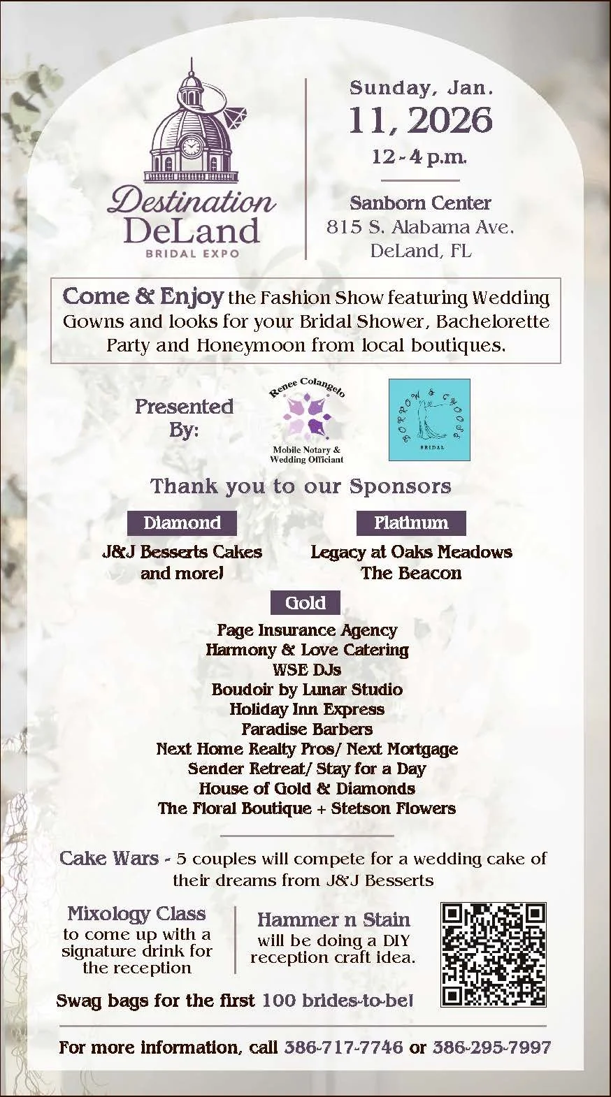 Destination DeLand Bridal Expo 2026