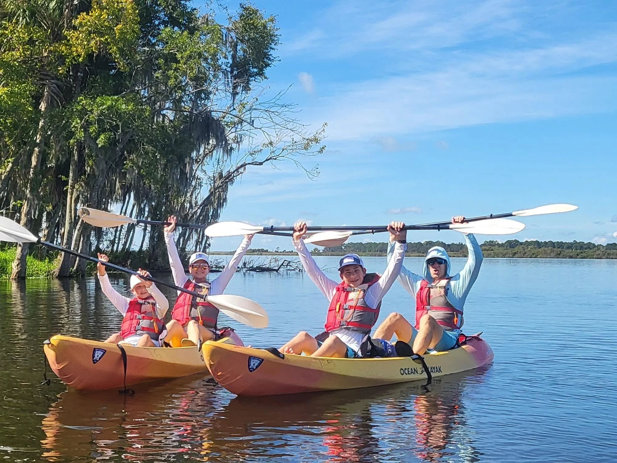 DeLeon Springs State Park kayaking