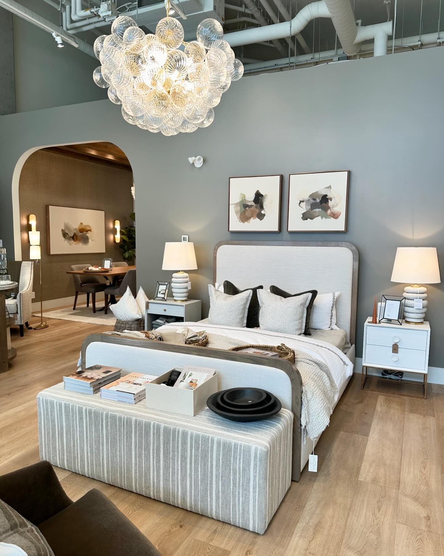 Time for a bedroom refresh? 

We&rsquo;ve received a restocking of our beloved Flocca linen bedding (and bath) linens, beautiful Belgian linens, spring fresh Curati Collection cushions, and have a new collection of walnut-framed Tannis Marshall origi
